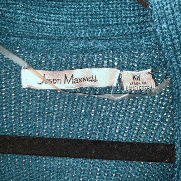 Blue Jason Maxwell Cardigan - Picture 2 of 3